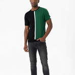 Héctor Pullover // Black + Green (S)