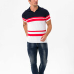 Urbano Pullover // Ecru + Navy (S)