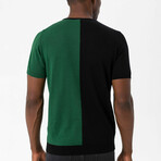 Héctor Pullover // Black + Green (S)