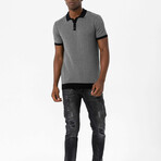 Moreno Pullover // Black + Gray (S)