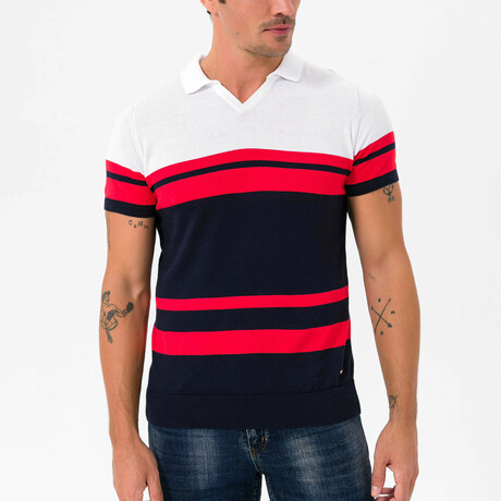 Urbano Pullover // Navy + Ecru (S)