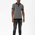 Moreno Pullover // Black + Gray (S)