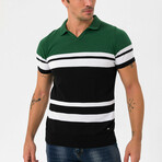 Urbano Pullover // Black + Green (S)