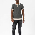 Moreno Pullover // Beige + Khaki Melange (S)