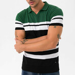 Urbano Pullover // Black + Green (S)