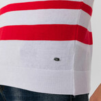 Urbano Pullover // Ecru + Navy (S)