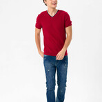 Nilo Pullover // Bordeaux (S)