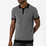 Moreno Pullover // Black + Gray (S)