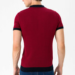 Moreno Pullover // Navy + Bordeaux (S)