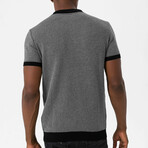 Moreno Pullover // Black + Gray (S)