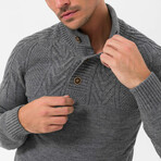Isaac Pullover // Gray Melange (S)