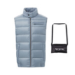 TUMI // Women's Pax Recycled Vest // Bluestone (XL)