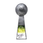 Jack Sikma Signed Basketball Champion 14" Replica // Silver Trophy w/HOF'19