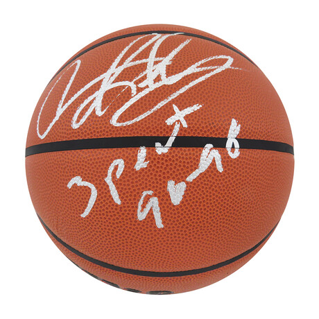 Dennis Rodman // Signed Wilson Indoor/Outdoor NBA Basketball // w/3 Peat 96-98