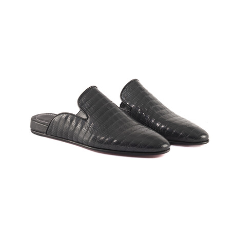 Nelson Classic Slippers // Black (Euro: 40)