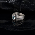 Aquamarine Gemstone Ring // Syle 1 (6)