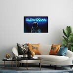 Slown Down Print on Acrylic Glass // Seamless (24"W x 16"H x 0.25"D)