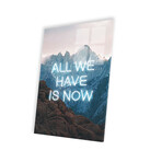 All We Have Print // Ink and Drop (16"H x 24"W x 0.25"D)