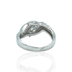 Platinum Diamond Ring // Ring Size: 6.5 // New