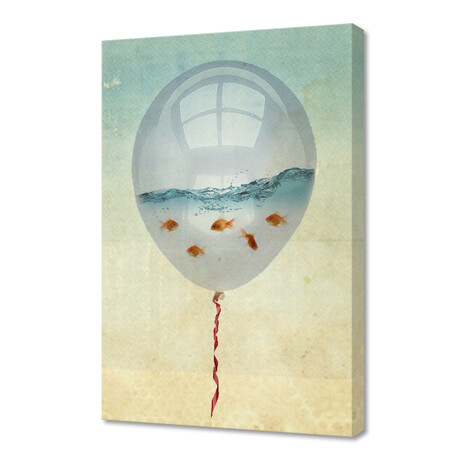 Balloon Fish (30"H x 20"W x 0.2"D)