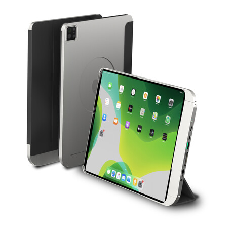 Innodude iPad Case with Extension Hub // 12.9" with 4K // Grey