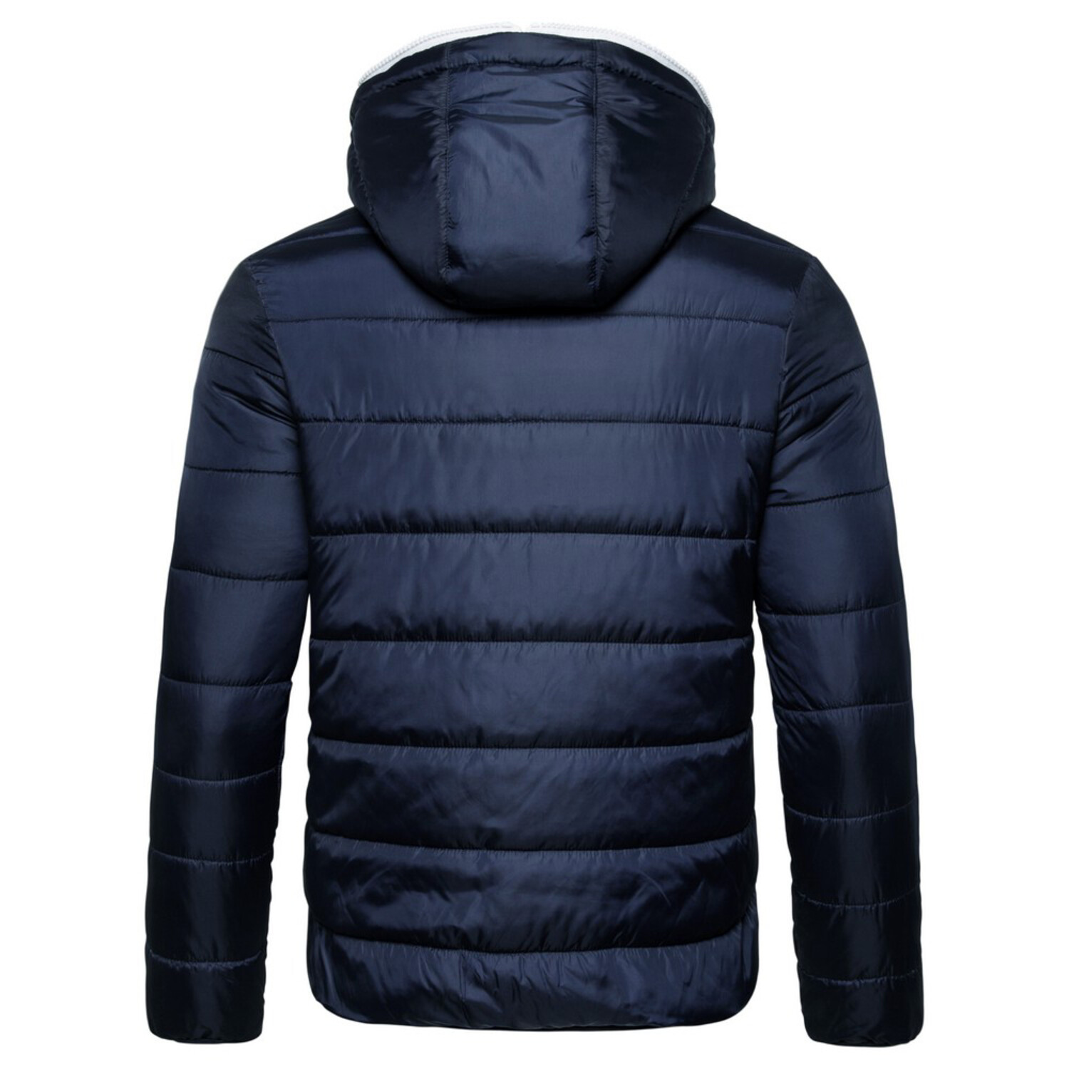 Matt Puffer Jacket // Dark Blue + White (XS) - Newvay - Touch of Modern