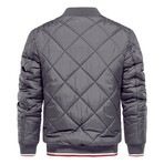Quilted Jacket // Gray (3XL)