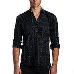 Josiah Men's Long Sleeve Shirt // Black (XL)