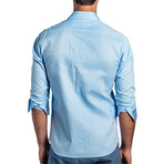 Alex Long Sleeve Button Up Shirt // Blue (2XL)