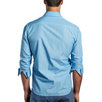 Nico Men's Long Sleeve Shirt // Blue (S)