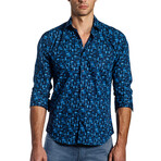 Mercury Men's Long Sleeve Shirt // Dark Navy (L)