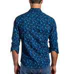 Mercury Men's Long Sleeve Shirt // Dark Navy (L)