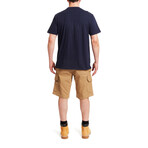 3-Pack Quick Dry Short Sleeve Pocket Tee // Dark Navy (XL)