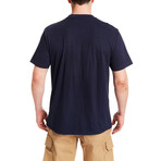 3-Pack Quick Dry Short Sleeve Pocket Tee // Dark Navy (XL)