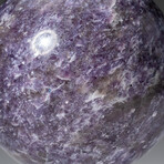 Genuine Polished Lepidolite 2.75" Sphere With Acrylic Display Stand