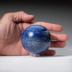 Genuine Polished Lapis Lazuli 2.5" Sphere With Acrylic Display Stand