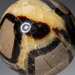 Genuine Polished Septarian 2" Sphere With Acrylic Display Stand