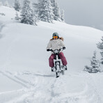 MoonBike + Fast Charger // White