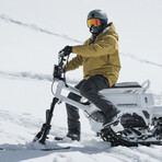 MoonBike + Fast Charger // White