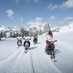 MoonBike + Fast Charger // White