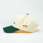 Bold Hat // Natural + Green