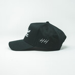 Retro Script Everyday Hat // Black