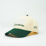 Bold Hat // Natural + Green