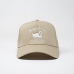 Vintage Swan Hat // Beige