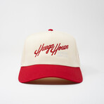 Retro Script Hat // Redbone