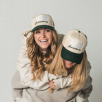 Bold Hat // Natural + Green