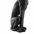 Greyhound Sculpture // Matte Black