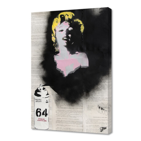 Everybody Loves Norma Jean Baker (12"H x 8"W x 0.2"D)