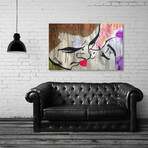 Kiss // Graffiti Wall // Pop Art // Street-Art Aesthetics