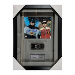 Adam West + Burt Ward // Framed + Autographed Photo w/Batmobile